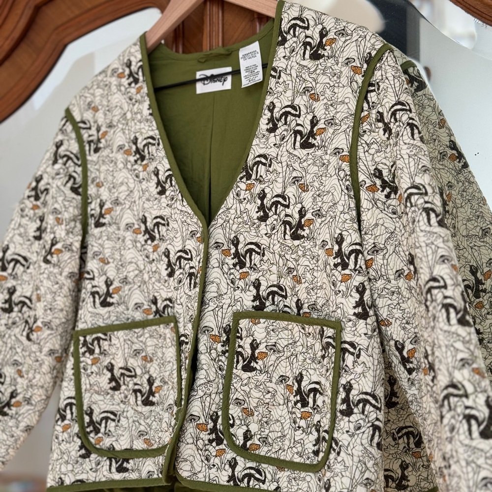 Official Disney Bambi Quilted Jacket
